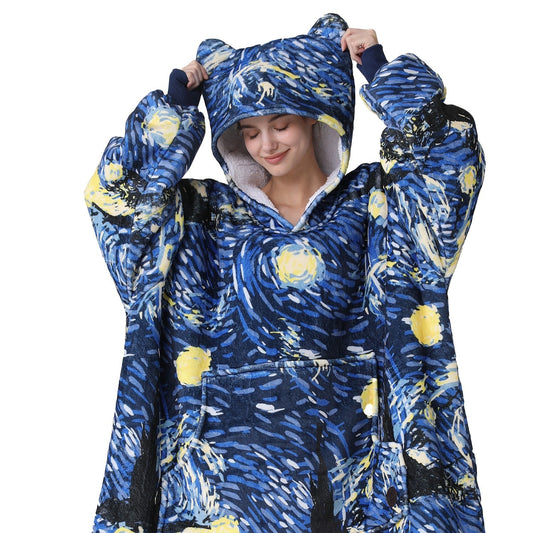 StarryNight Blanket Hoodie