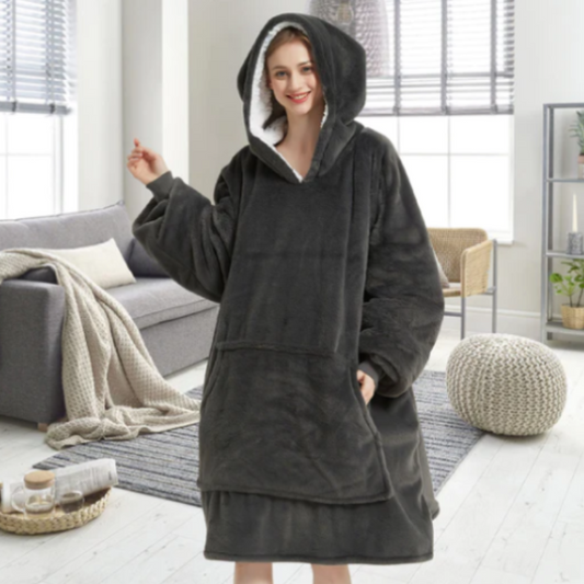 A Brief Introduction of Three Poodle Wearable Blanket