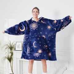 Starry Night Blanket Hoodie