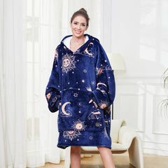 Starry Night Blanket Hoodie