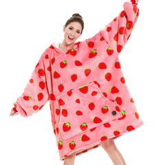 Strawberry Blanket Hoodie