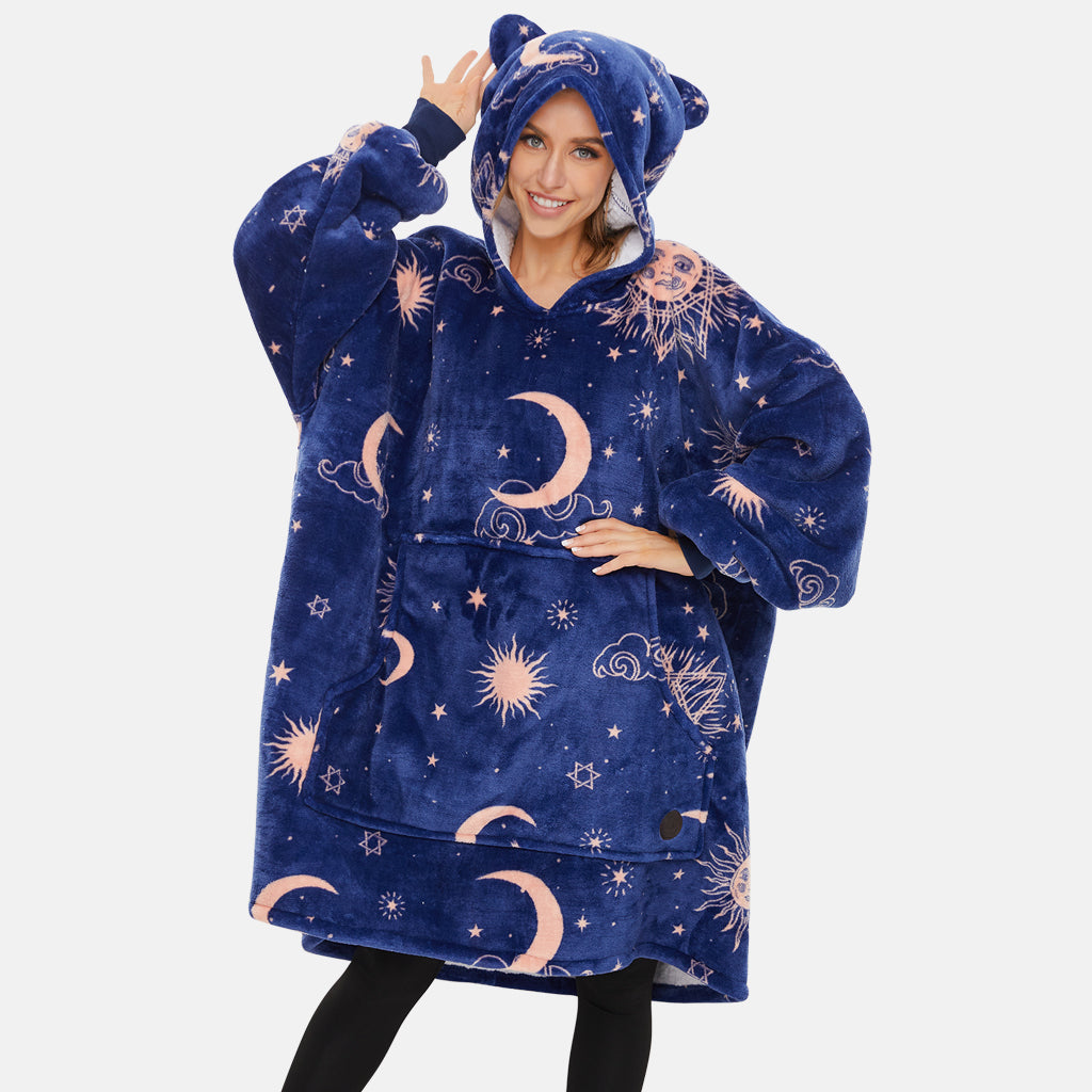 Starry Night Blanket Hoodie